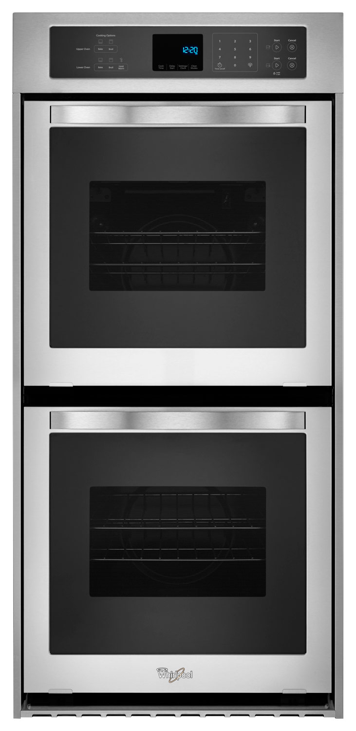 Whirlpool 24 Built In Double Electric Wall Oven Stainless Steel Wod51es4es Best - 24 Wall Oven With Microwave