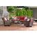 Alt View 20. Hanover - Strathmere 4-Piece Lounge Set - Brown/Red.