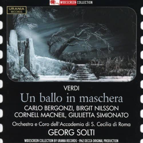 Verdi / Bergonzi,Carlo / Solti,Georg Sir - Un Ballo in Maschera   - COMPACT DISCS [CD] price history on PriceWatchPro