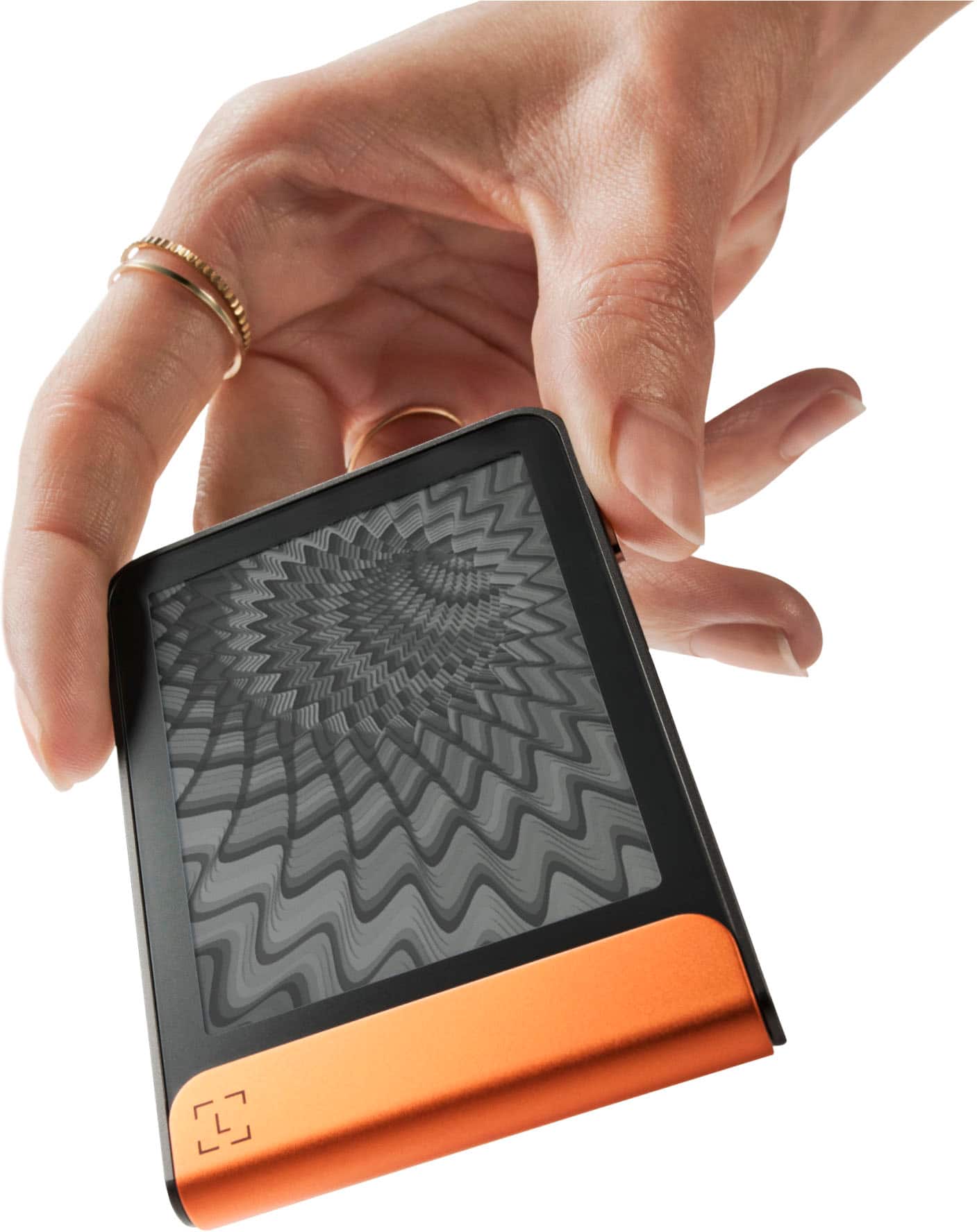 Alt View 16. Ledger - Flex Crypto Hardware Wallet - E Ink Touch Screen - Bluetooth - Orange.