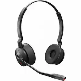 Jabra - Engage 55 SE Headset - Stereo - USB Type C - Wired/Wireless - DECT - 490 ft - 40 Hz to 16 kHz - Over-the-head - Black