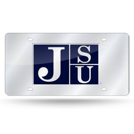 Rico Industries - Jackson State Tigers Mirrored Laser Cut License Plate Laser Tag - Multi