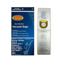EnviroCare - 108 Pack Vacuum Bags Part #809-9