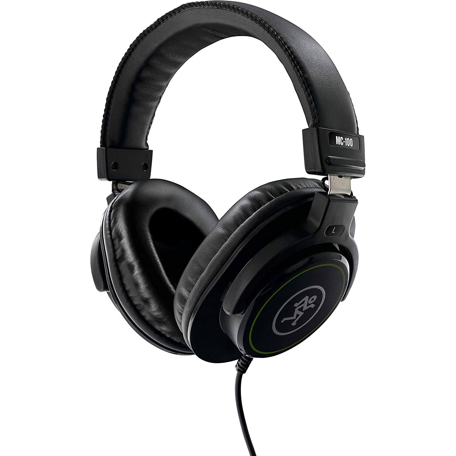 Alt View 4. Mackie - Professional Closed-Back Studio Headphones MC-100 - Black.