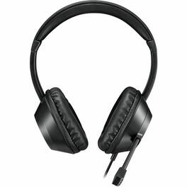 Adesso - Xtream P7 Wired Stereo Headset With AI Controls - Stereo - USB Type A, USB Type C - Wired - 32 Ohm - 20 Hz to 20 - Black