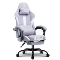 GTPlayer - GT905 Adjustable Gaming Chair with Breathable Fabric - Purple - Front_Zoom