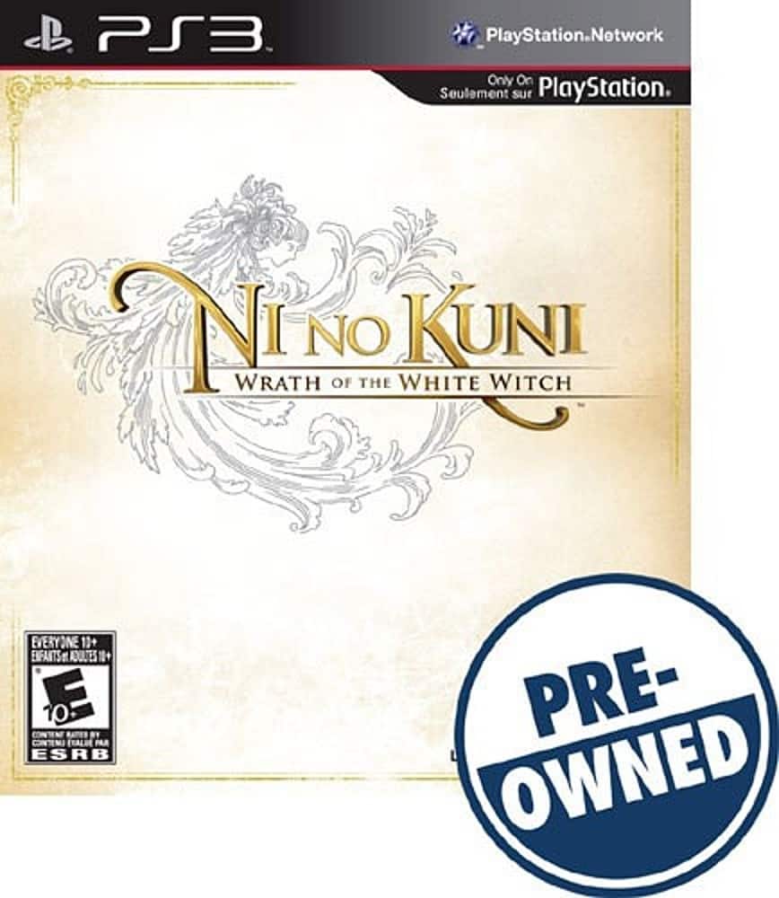 Front. BANDAI NAMCO Entertainment - Ni No Kuni: Wrath of the White Witch — PRE-OWNED.