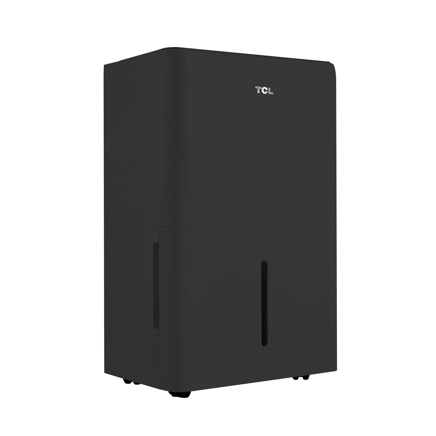 Alt View 4. TCL - TCL 50 Pint 4500 Sq. Ft. Smart Portable Dehumidifier with Pump, ENERGY STAR® Certified, Smart Home Compatible, Black - Black.