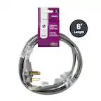 BL LERTRED Laundry a Cutie Partaum Doeraado de tomma comee 129/2 smart CHOICE 6' 30 Amp 3 Wire Dryer Cord 30 amp 3 hilos cable para Secadoras 6' Length m - - NVERTERCA .
Laundry
6' 30 Amp Wire Dryer Cord
30 amp 3 hilos cable para Secadoras
6' Length
Wall Outlet Pattern
Diseño de tomacable
125V/250V
smart CHOICE
Certified
WARNING: Cover and secure the cord when not in use to prevent damage and electrical shock. Do not use if damaged.