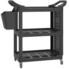 Homcom - Rolling Tool Cart - Black