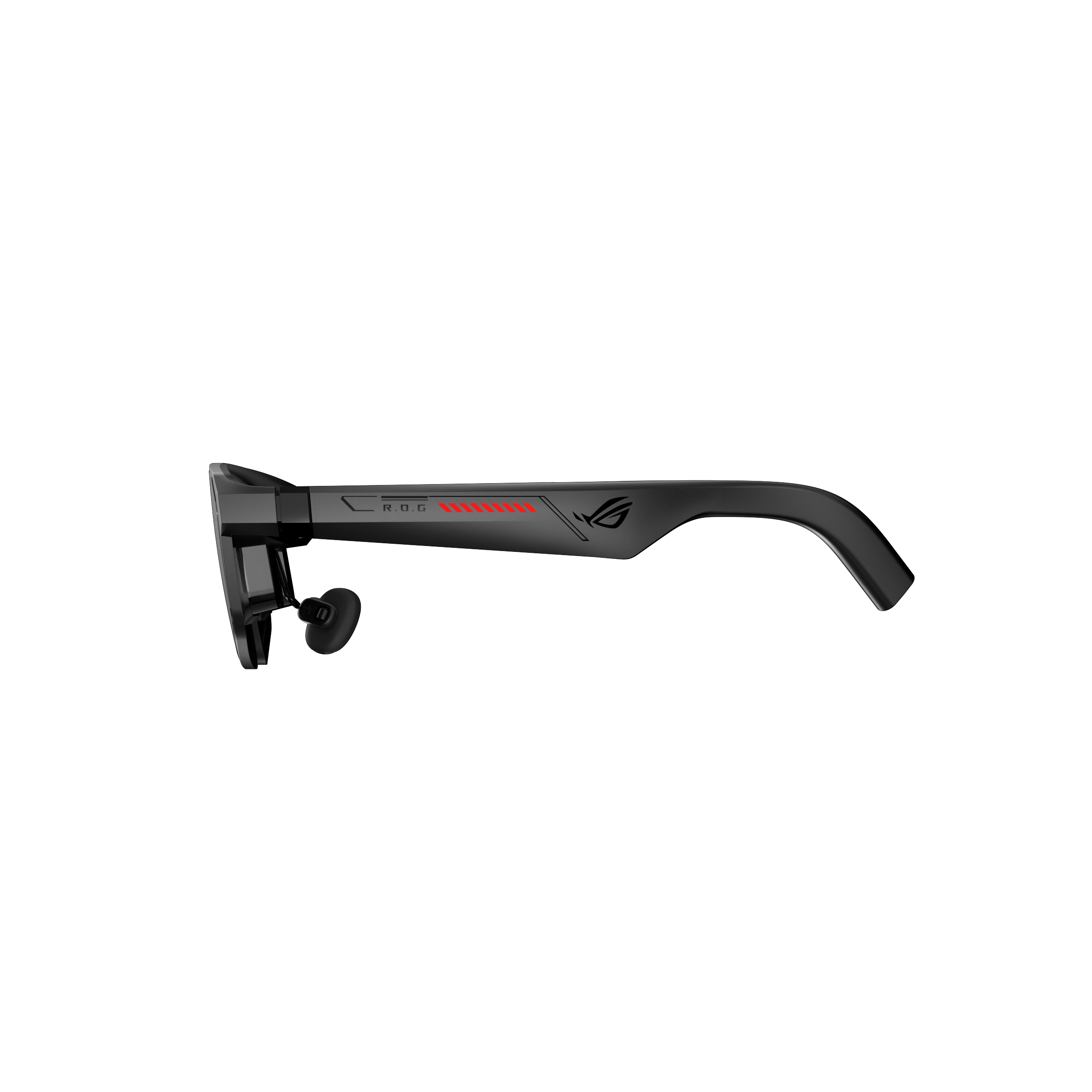 Alt View 16. ASUS - ROG XREAL R1 Gaming AR Glasses - 171" FHD 240Hz 0.01ms with Sound by Bose for ROG Ally and PC (USB-C, DisplayPort, HDMI) - Black.