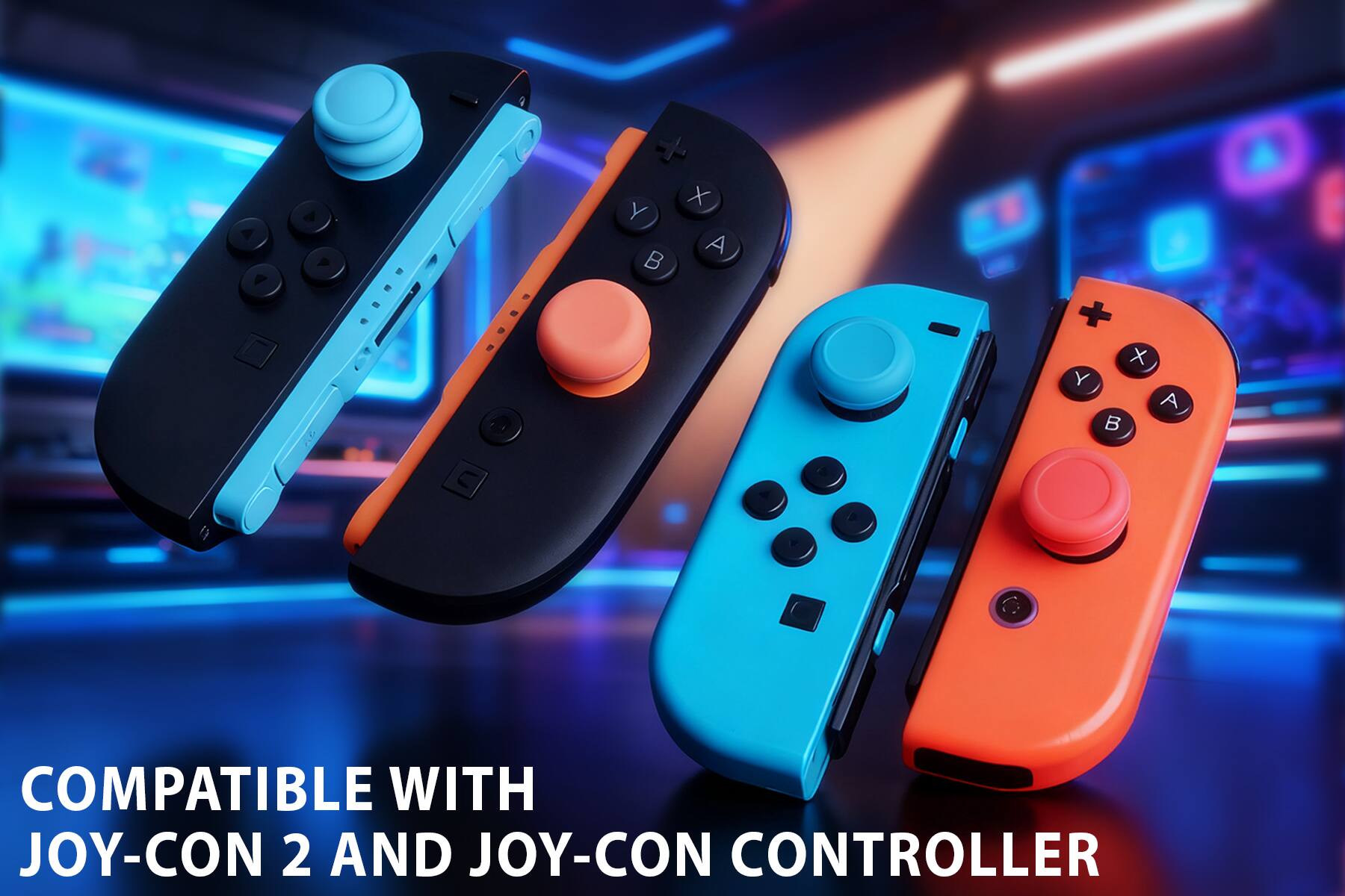COMPATIBLE WITH JOY-CON 2 AND JOY-CON CONTROLLER