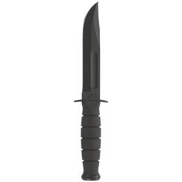 KA-BAR - 5.25" Fixed Blade Short Knife w/ Sheath - Black