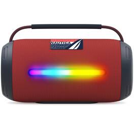 Nautica - Urban SP610 True Wireless Outdoor Portable Speaker, Perfect for Camping, Beach, Backyard & Travel - Navy-Red