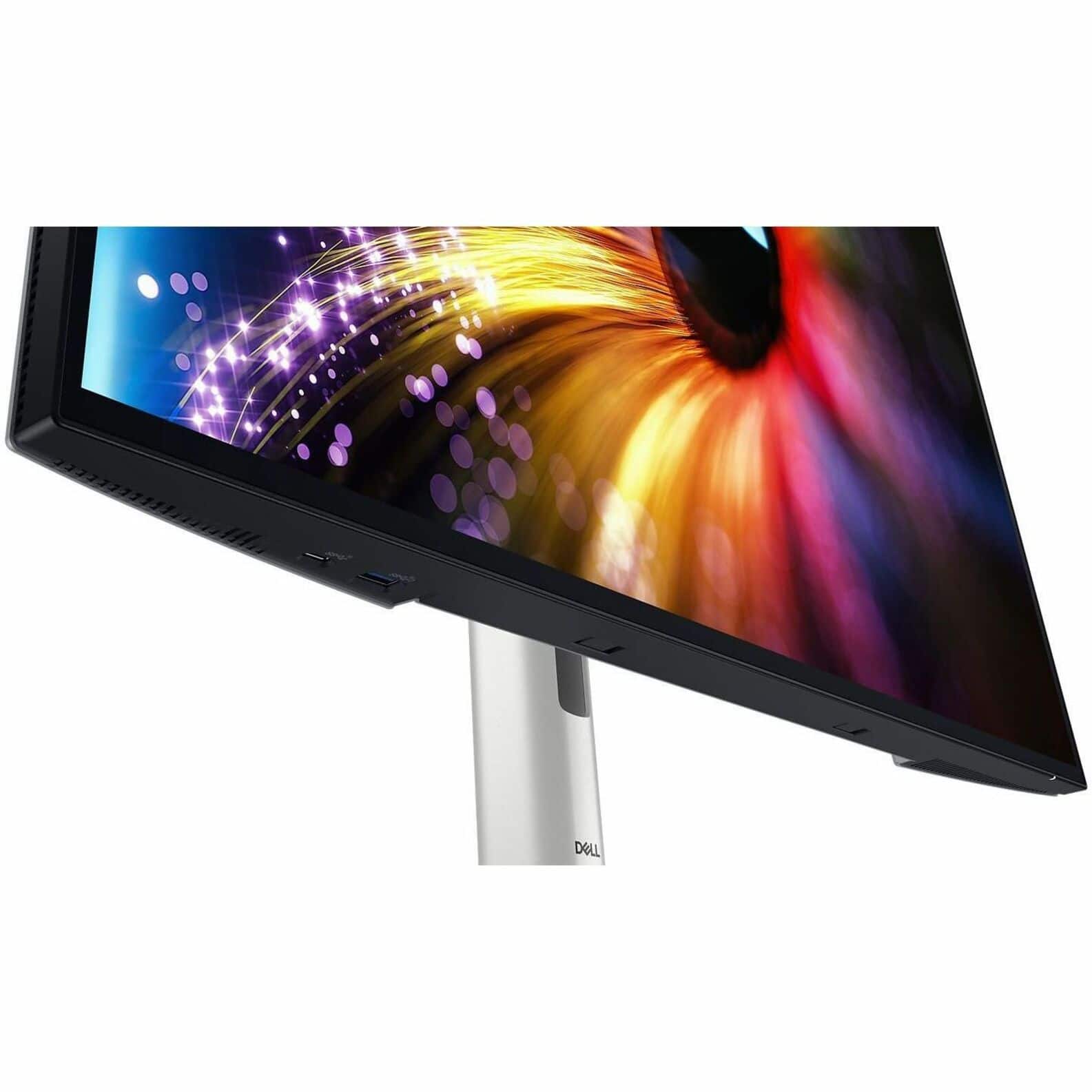 Alt View 18. Dell - UltraSharp 27" IPS LED 120Hz Monitor (USB, HDMI) - Platinum Silver, Silver.