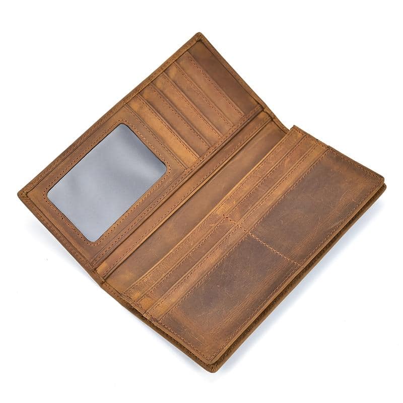 Steel Horse Leather The Pathfinder Bifold Wallet | Genuine Leather