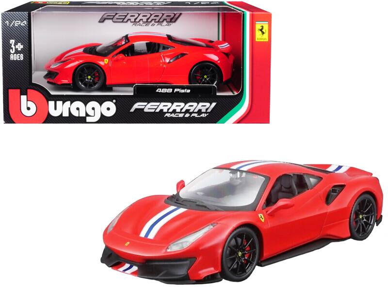 1/24  
FERRARI  
488 Pista  
RACE & PLAY  
3+ AGES  
burago  
FERRARI  
RACE & PLAY