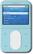 Front Standard. Creative Labs - Zen Vision:M 30GB* MP3 Player and Image Viewer - Blue.