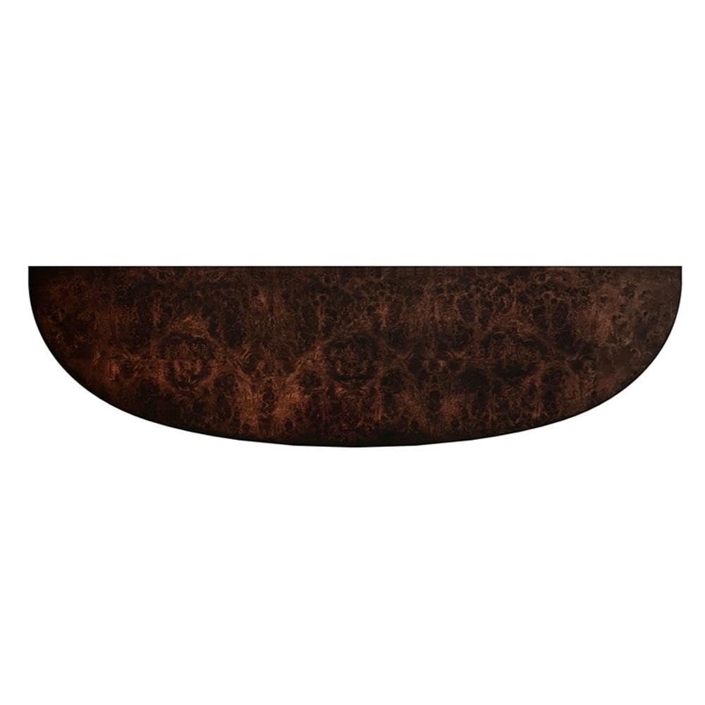 Alt View 1. Butler Specialty - Astor 54"W Demilune Console Table - Dark Brown.