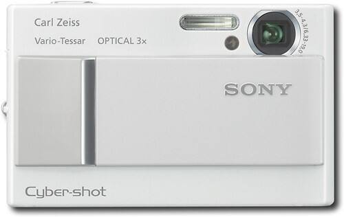 Best Buy: Sony Cyber-shot 7.2MP Digital Camera White DSC-T10/W