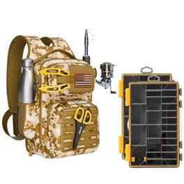 Beyond Braid - Voyager Tackle Bag Bundle with 3600 Tackle Box - Sand