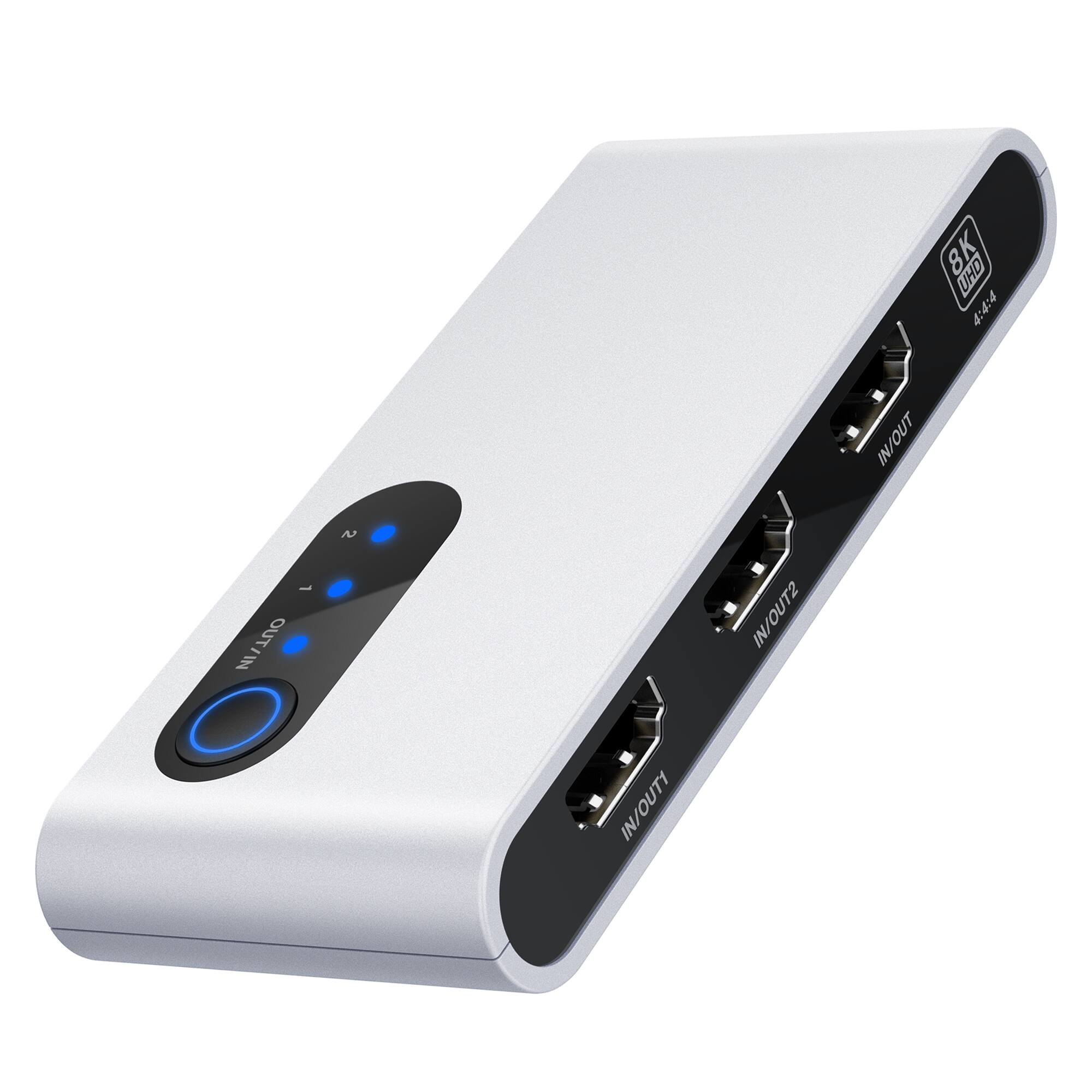 8K UHD

IN/OUT1  
IN/OUT2  
IN/OUT1