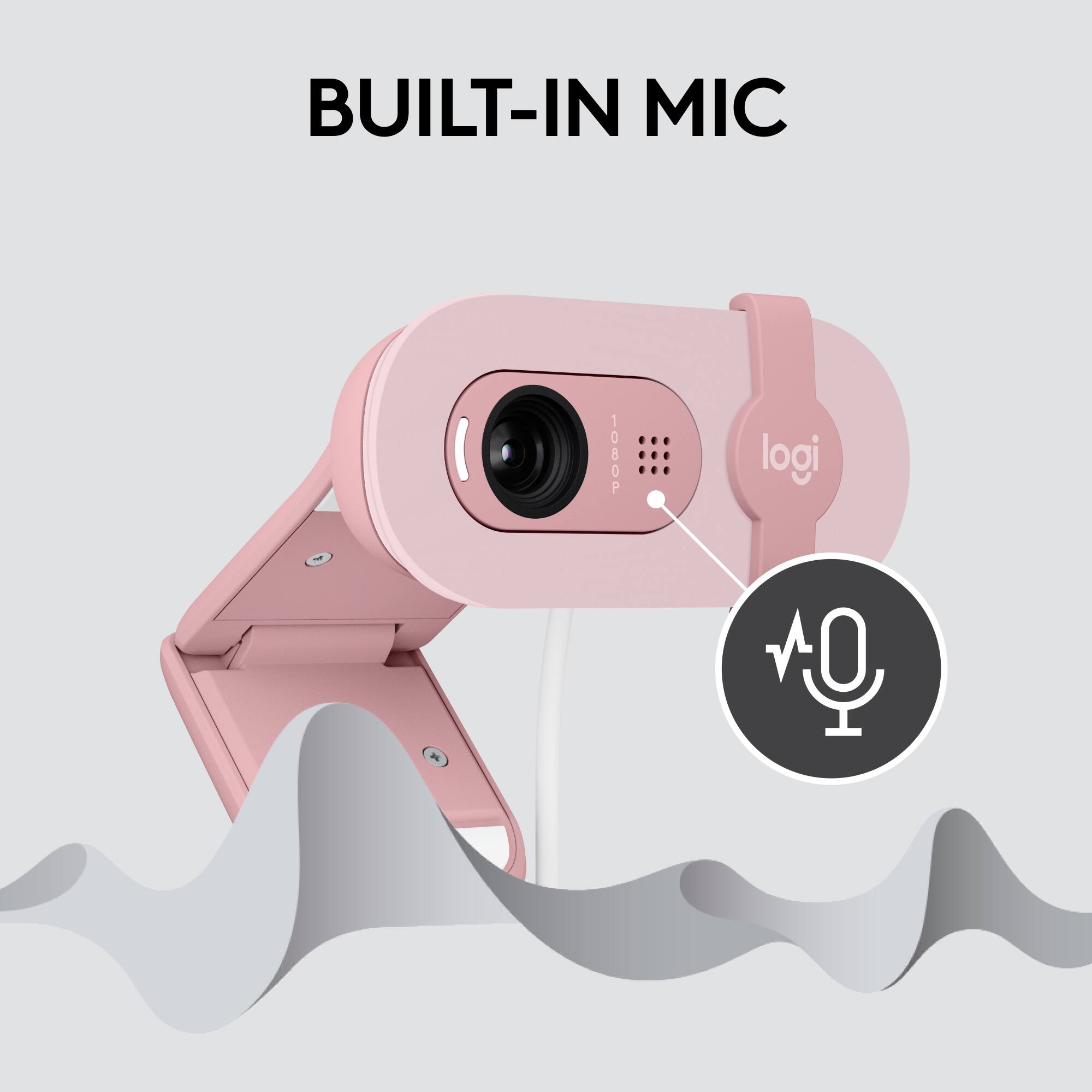 BUILT-IN MIC  
1080P  
logi