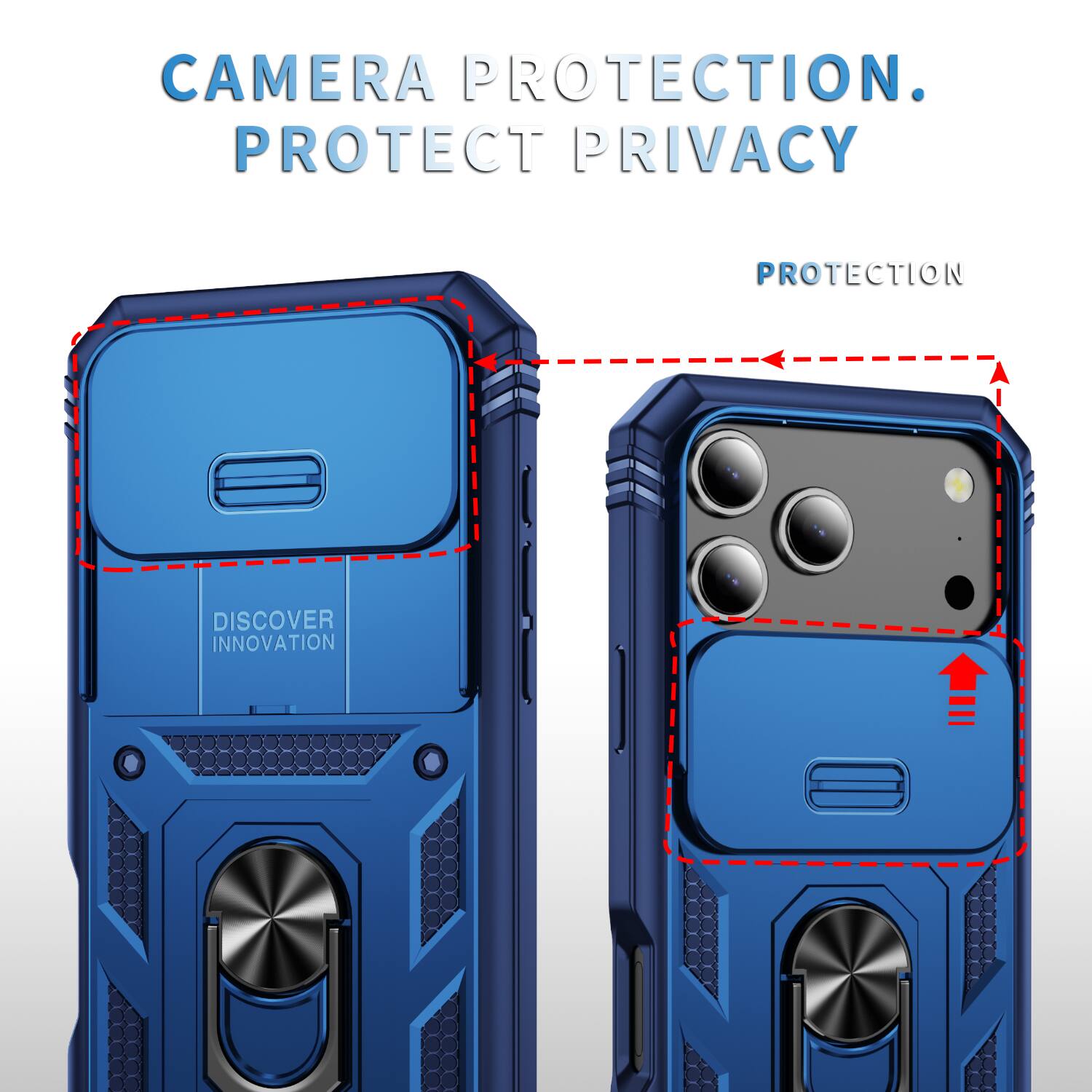 CAMERA PROTECTION.  
PROTECT PRIVACY  
PROTECTION  
DISCOVER INNOVATION