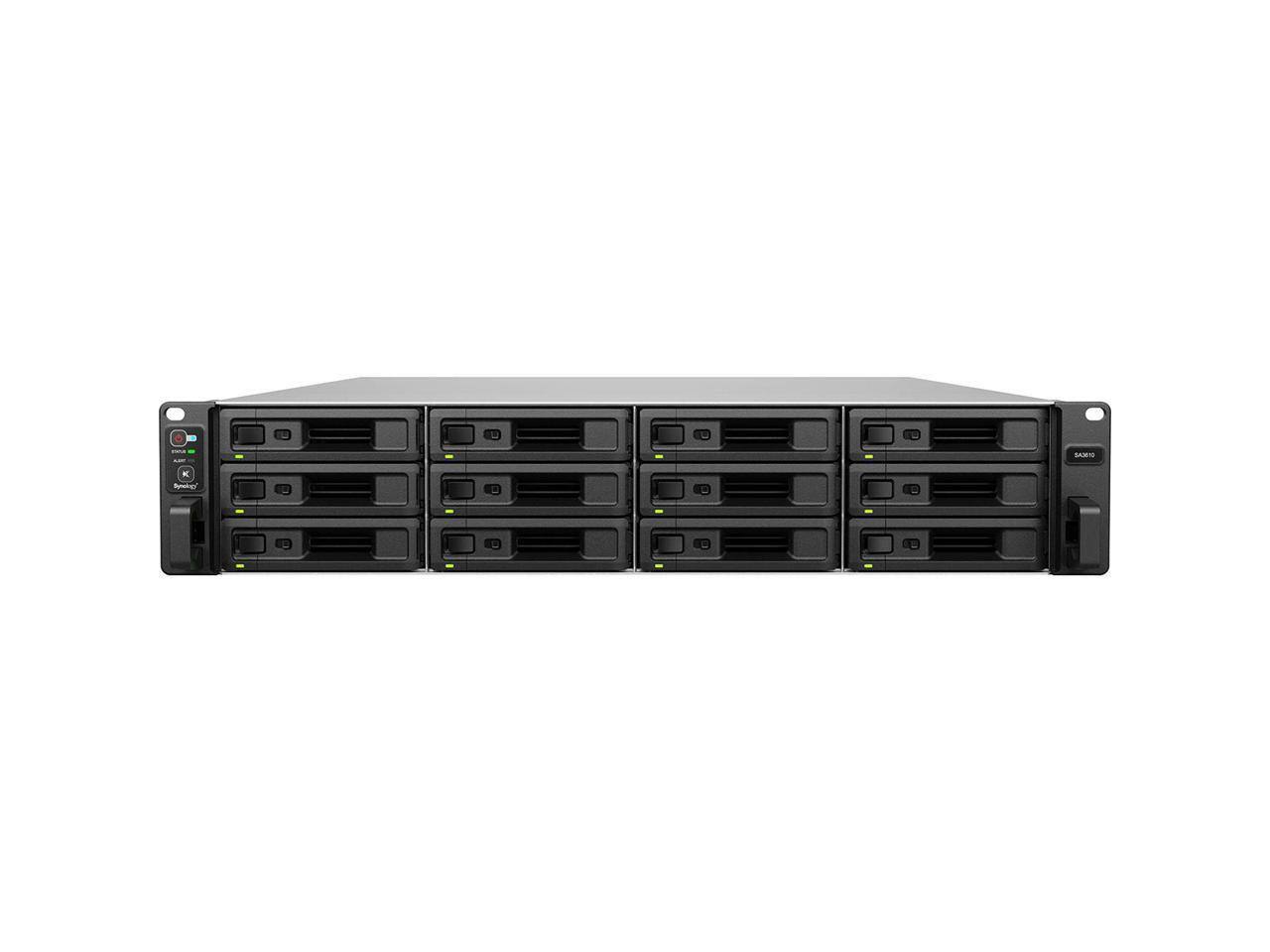 Alt View 9. Synology - Synology SA3610 12-Bay Diskless Rackmount NAS Storage System.