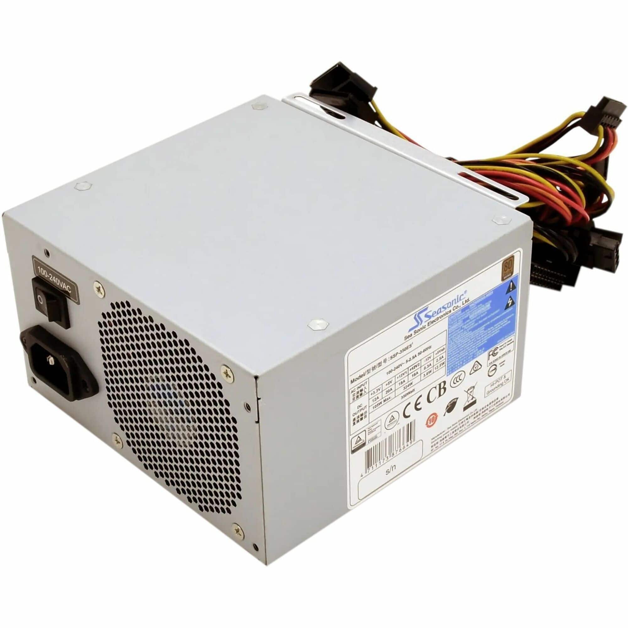 100-240VAC

Seasonic

SN: SENSE - e AG JAES - C e Aa T LA - C o - MJ Con Ja J Modet AV F ac Ave eA A CB im sAIT - CECB CE 0 2 3700 4 sn 80