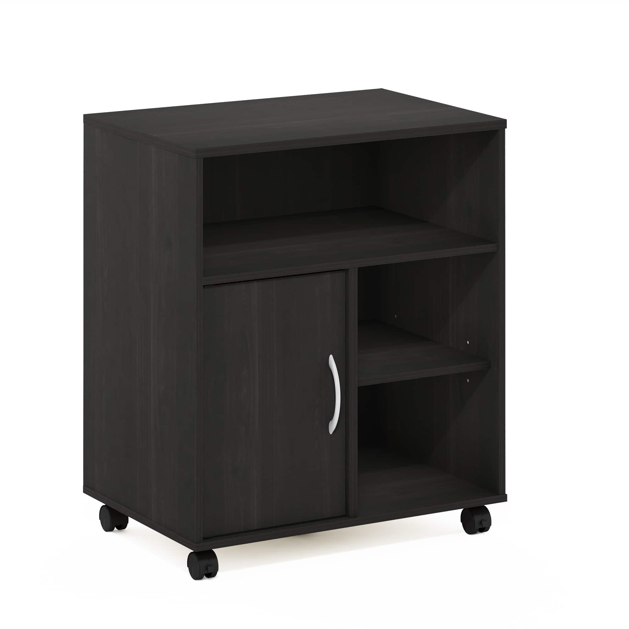 Furinno - Econ Home Office Under Desk Printer Holder with Wheels