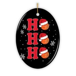 OrnamentallyYou - Basketball Christmas Ornament - Multi-colored