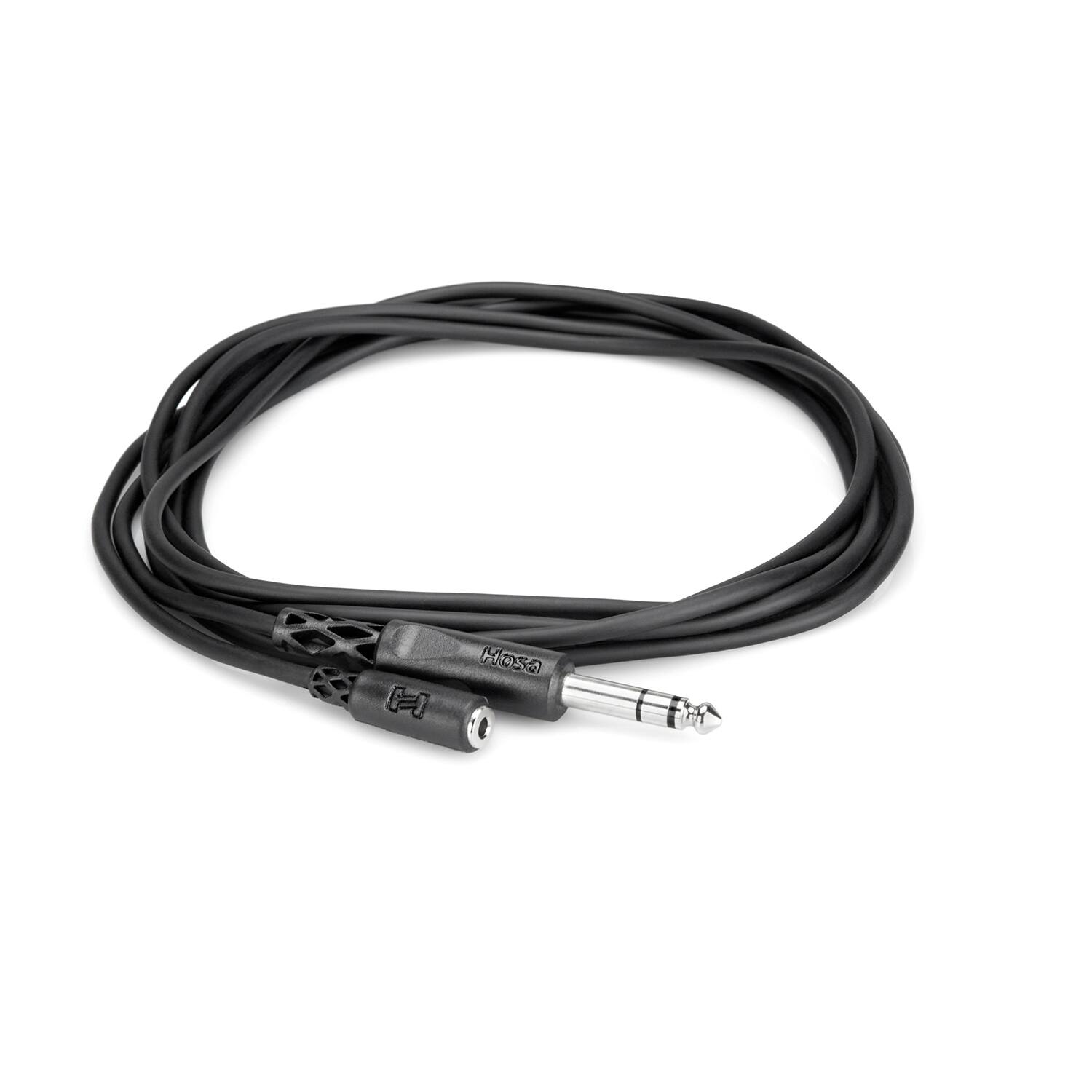 Angle. Hosa Technology - Hosa Technology Headphone Extension Cable, 3.5mm TRS to 3.5mm TRS, 2'.