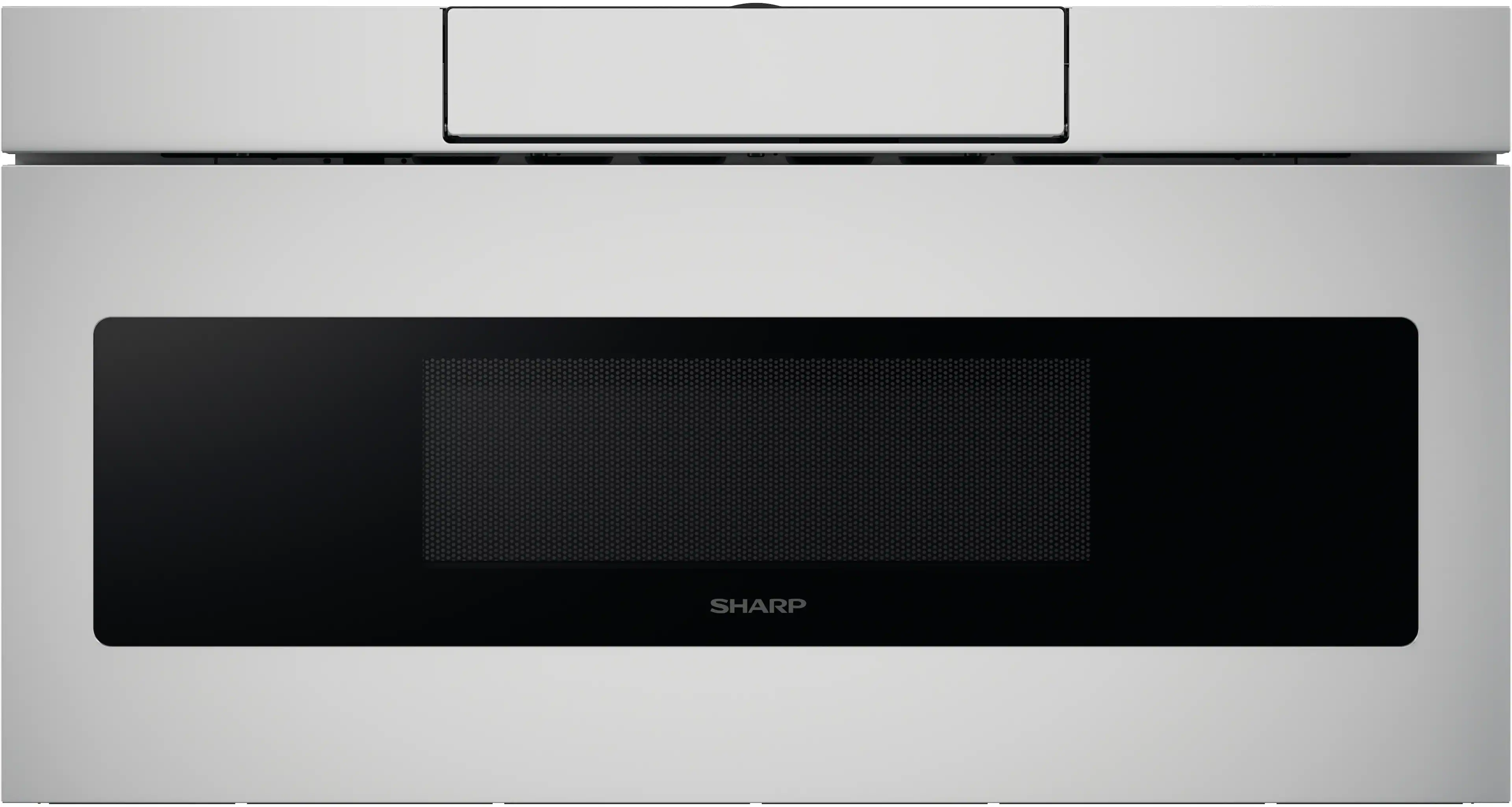Front. Sharp - 30" 1.2 Cu. Ft. Built-in Microwave Drawer - Stainless Steel.