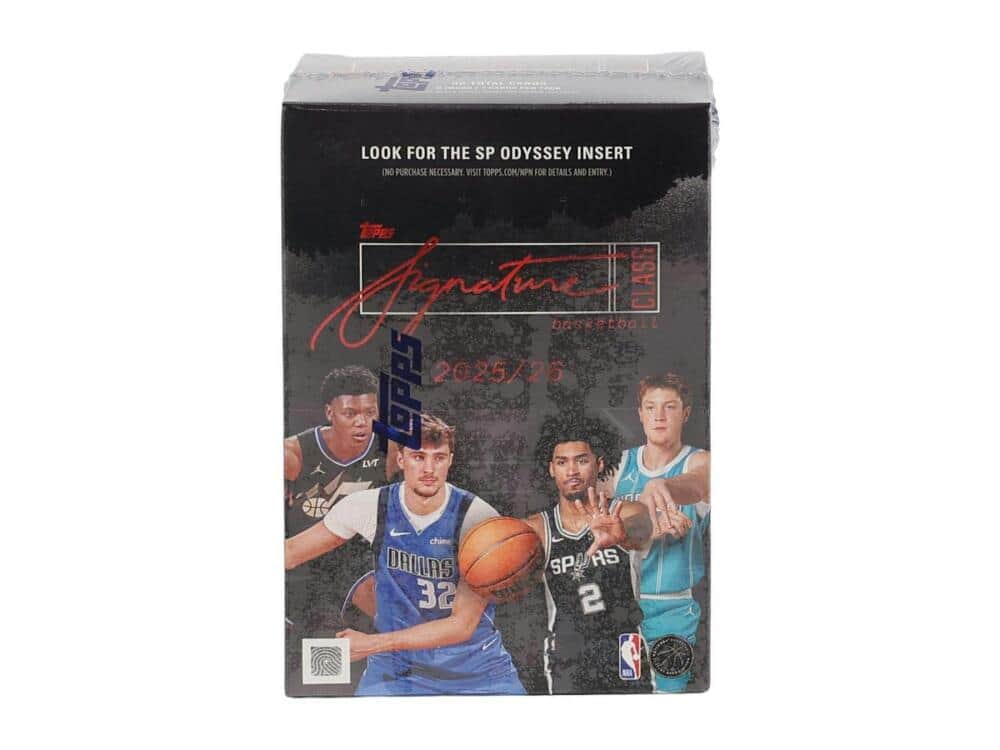 2025-26 Topps Signature Class Basketball Blaster Box price history on PriceWatchPro