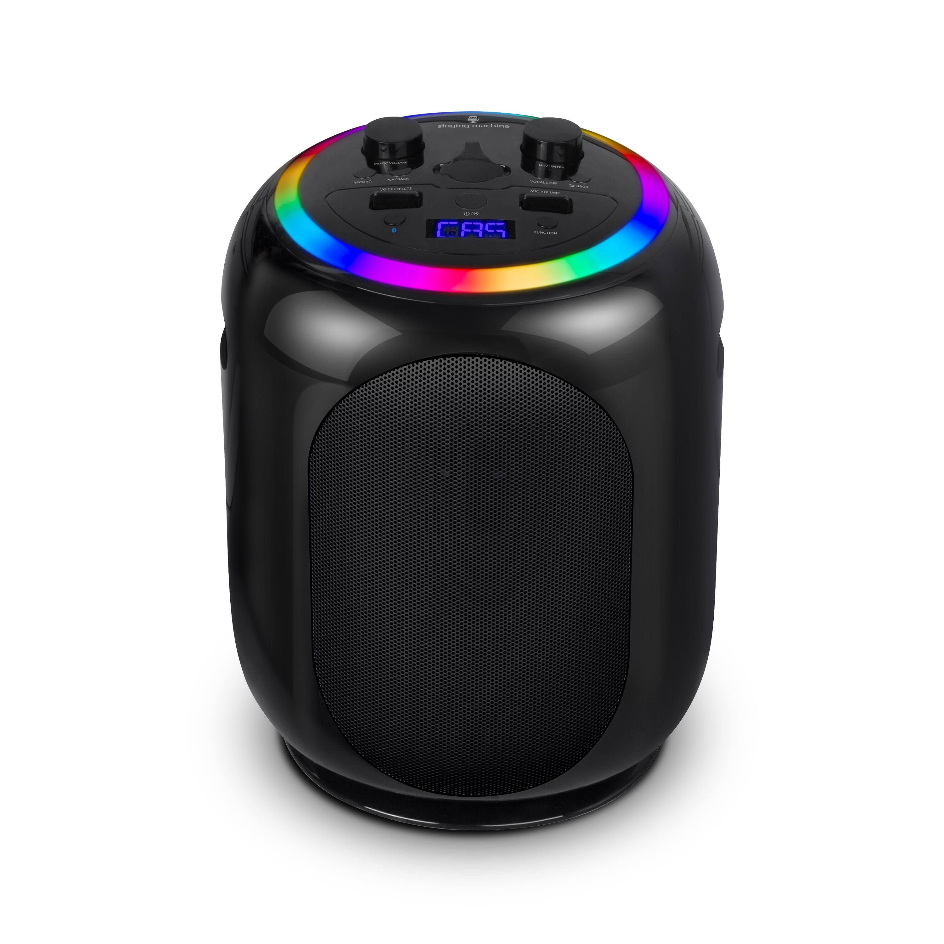 Angle. Singing Machine - Home Stage Groove Karaoke System - Black.