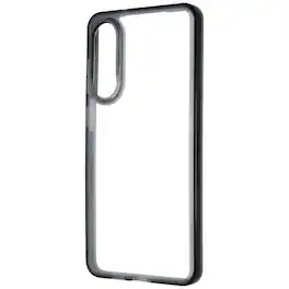 ZAGG - Santa Cruz Series Case for Samsung Galaxy S25 Edge - Black - Clear