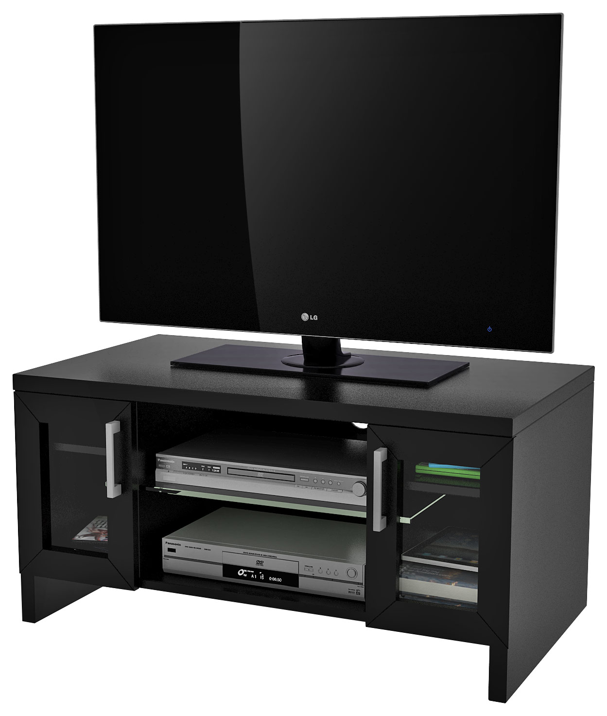 Z-Line Designs Callie TV Stand for Most Flat-Panel TVs Up ...