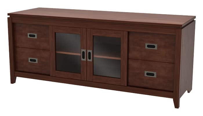 Front. Z-Line Designs - Tenley TV Console for Most Flat-Panel TVs Up to 70" - Espresso.