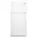 Front. Maytag - 18 Cu. Ft. Wide Top Freezer Refrigerator with PowerCold Feature and BrightSeries LED Lighting - White.