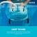 INTEX ZX300
EASY TO USE
Simply connect to the above ground pool liner fitting.
Once connected, the water suction is generated within the cleaner itself.