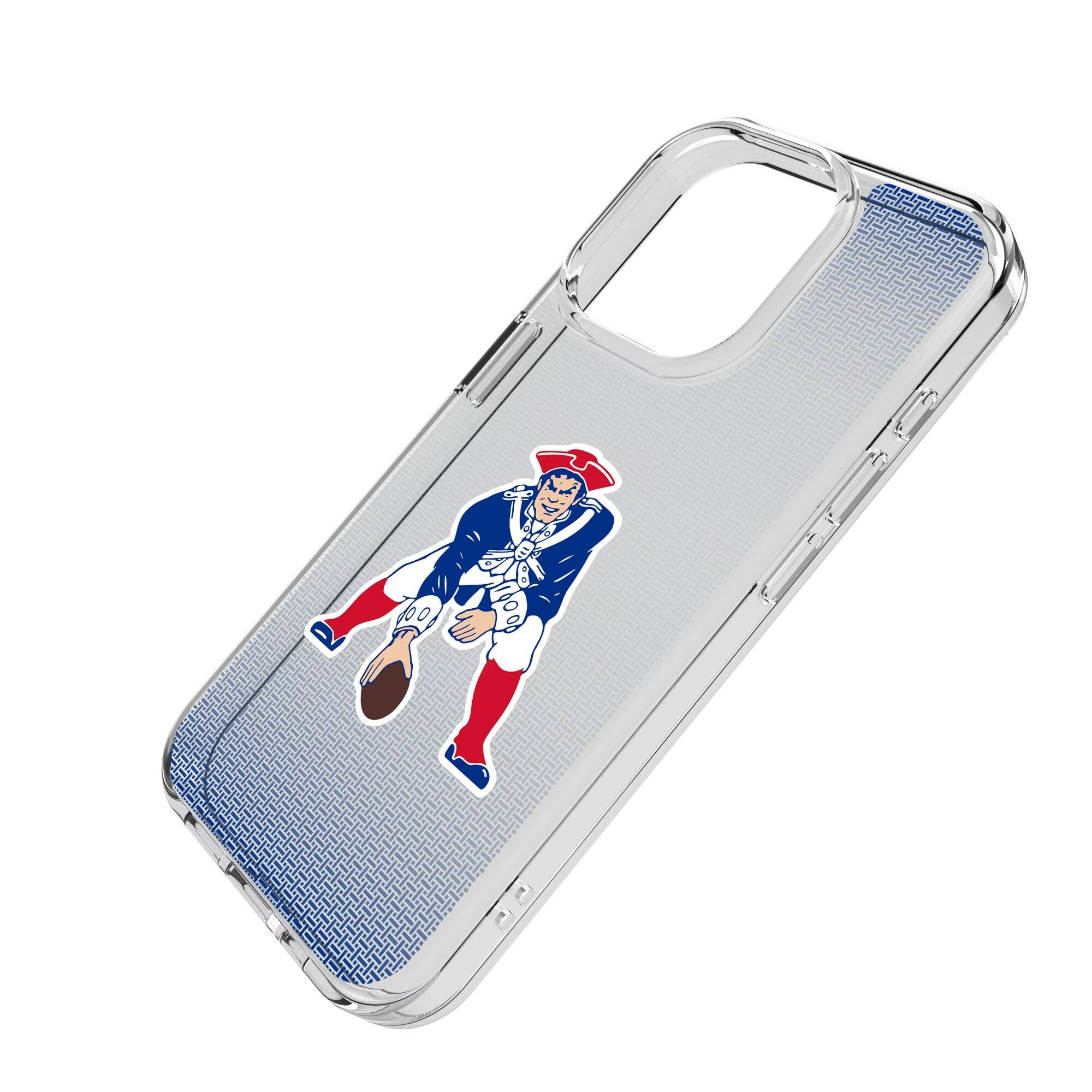 Alt View 1. Keyscaper - Linen Logo iPhone Clear Case - 13 Pro - Multicolor.