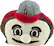 Front Standard. Infinity Headwear - Ohio State Huggable Hooded Blanket - Scarlet/Gray.