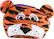Front Standard. Infinity Headwear - Clemson Huggable Hooded Blanket - Orange/Purple.