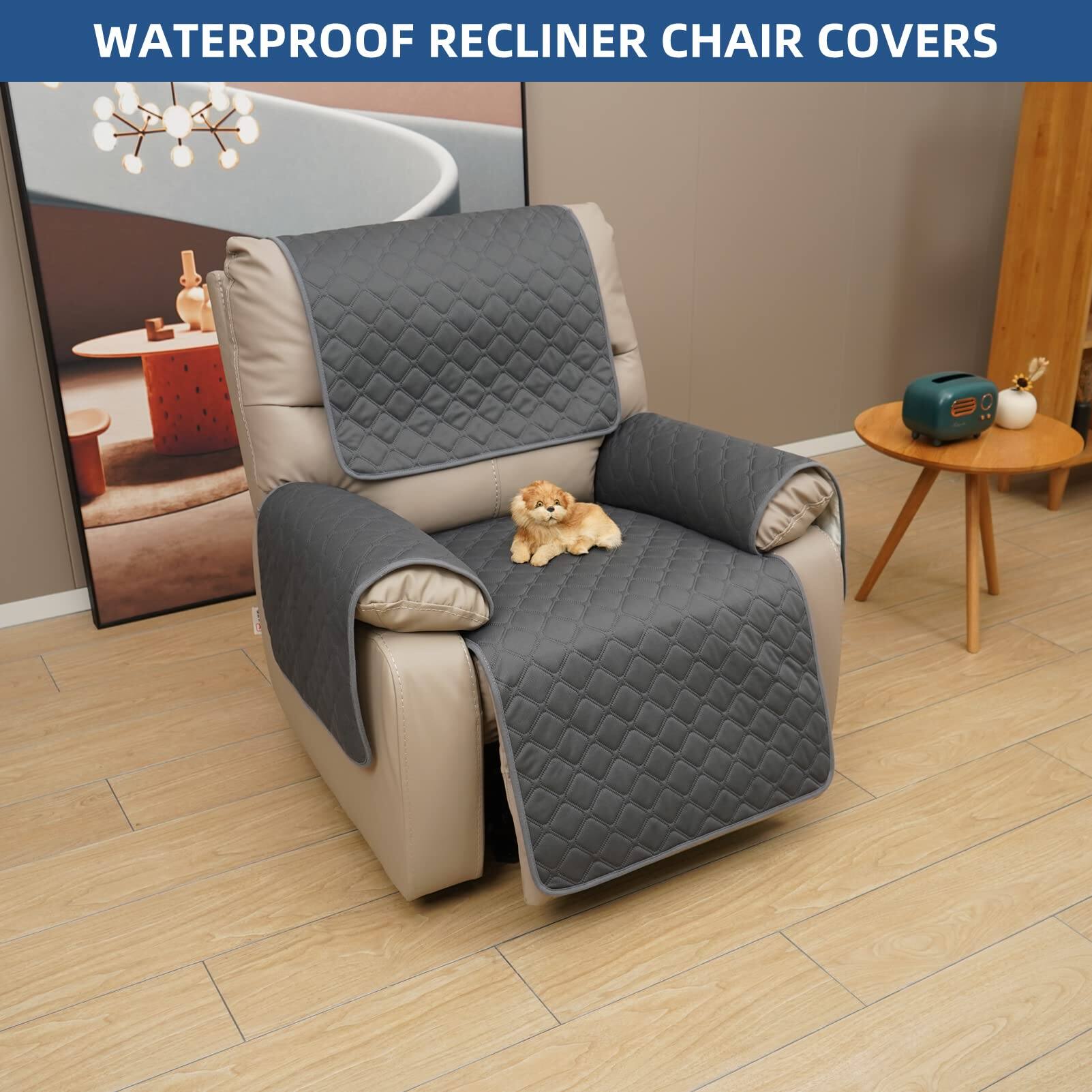 WATERPROOF RECLINER CHAIR COVERS