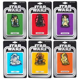 Star Wars - Derek Laufman Enamel Collector Pins, Set of 6 - Multicolored