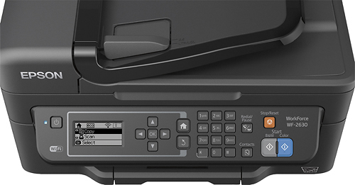 Best Buy: Epson WF-2630 Wireless Printer Black C11CE36201