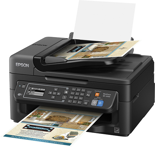 Best Buy: Epson WF-2630 Wireless Printer Black C11CE36201