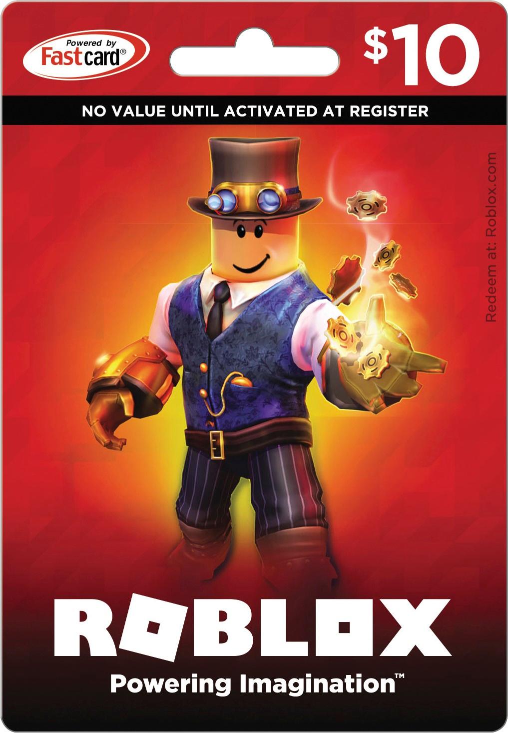 Best Buy: Roblox $10 Game Card Red ROBLOX $10