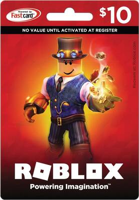 Roblox - $10 Game Card - Red Roblox - $10 Game Card - Red -